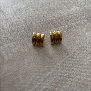 Elegant Gold Hoop Earrings